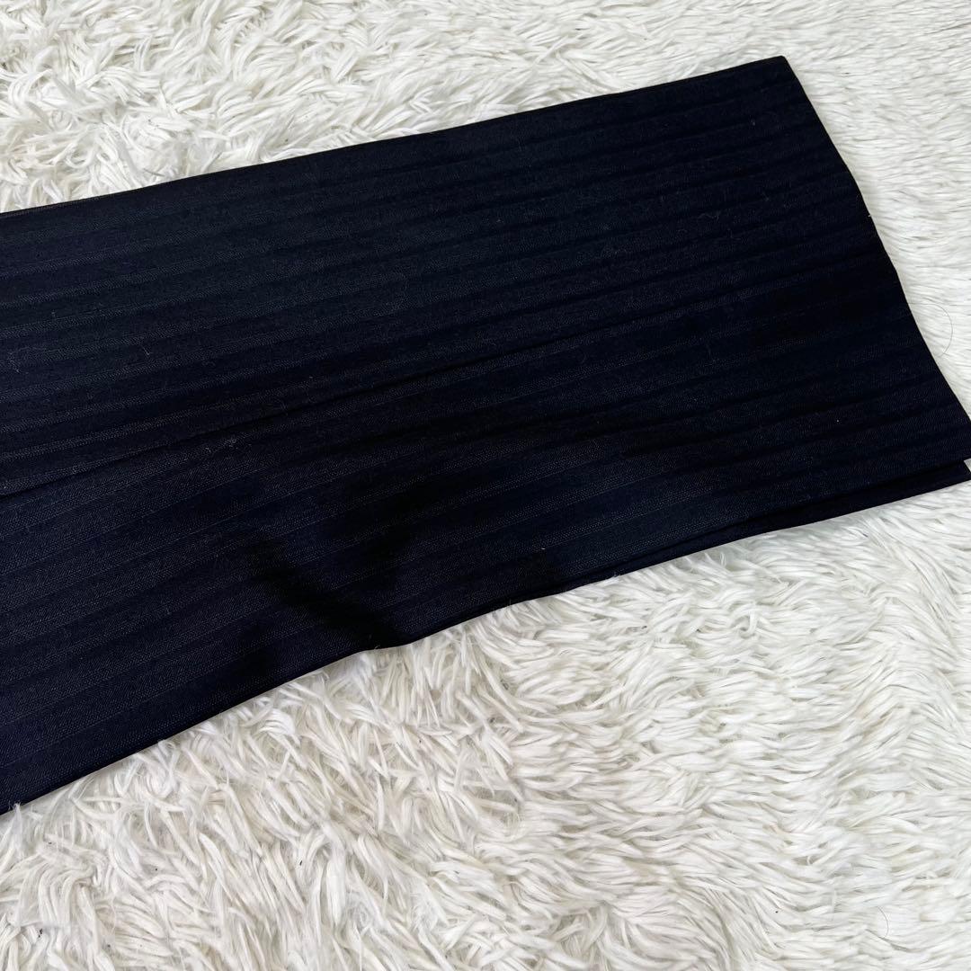 高級美品✨バーバリー　セットアップスーツ　ブラック　ストライプ　2B