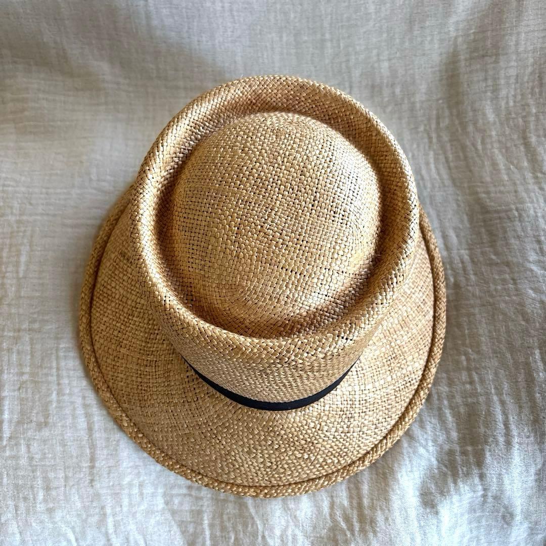 ベルレッタ　BERRETTA 麦わら帽子 ストローハット リボン