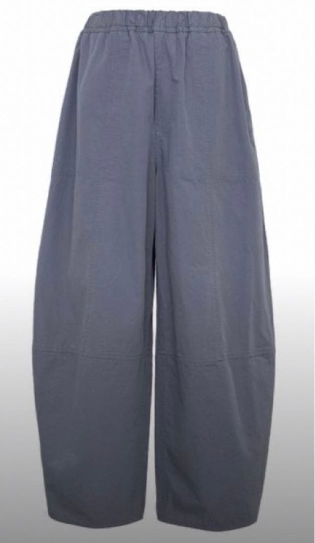 完売☆Drawer ドゥロワー 2024 コットンベイカーパンツ