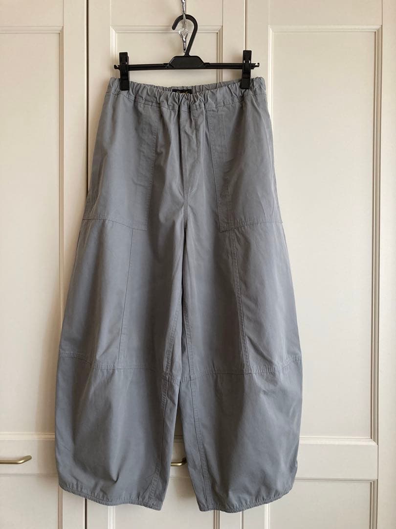 完売☆Drawer ドゥロワー 2024 コットンベイカーパンツ