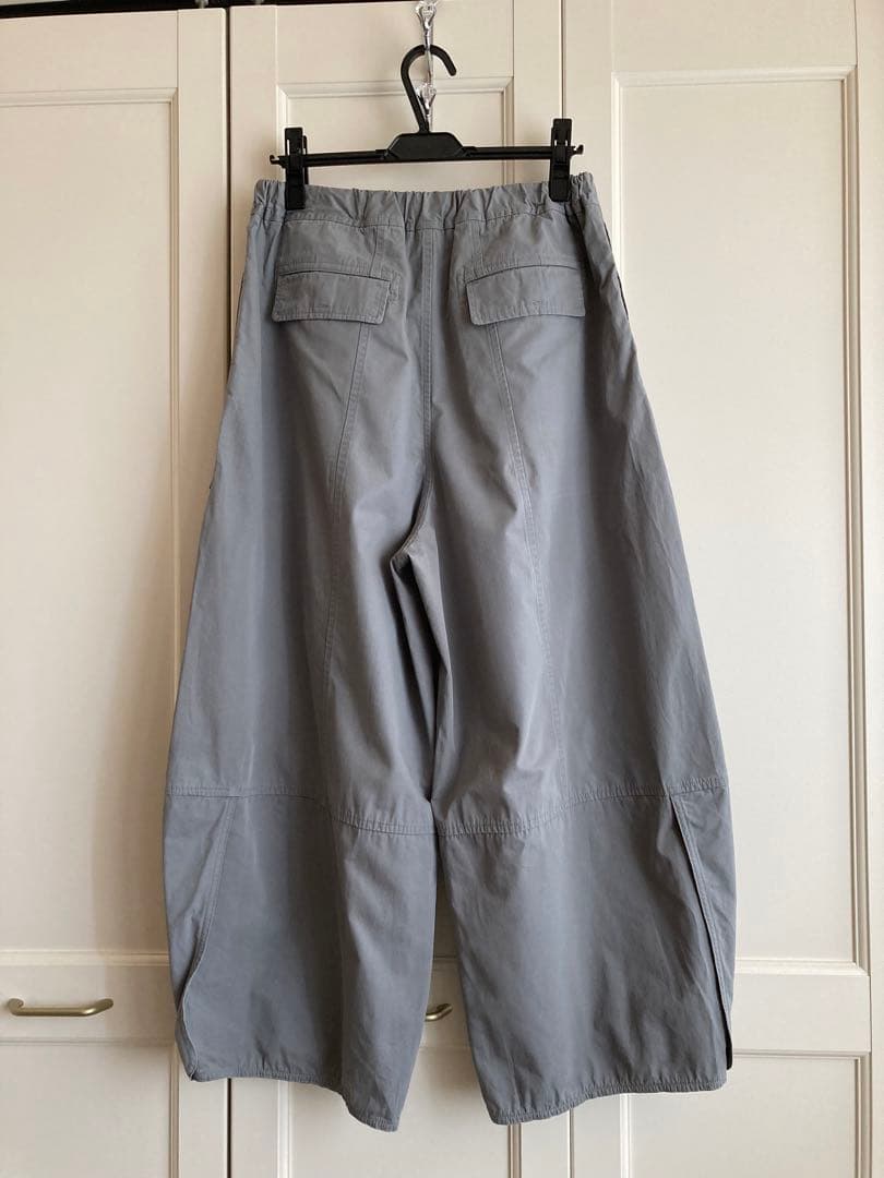完売☆Drawer ドゥロワー 2024 コットンベイカーパンツ