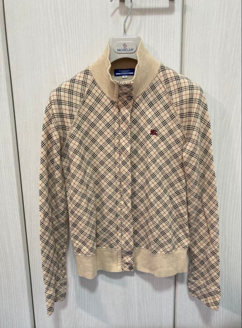 田中　野夫　BURBERRYBLUE LABEL ノバチェック ジャケット