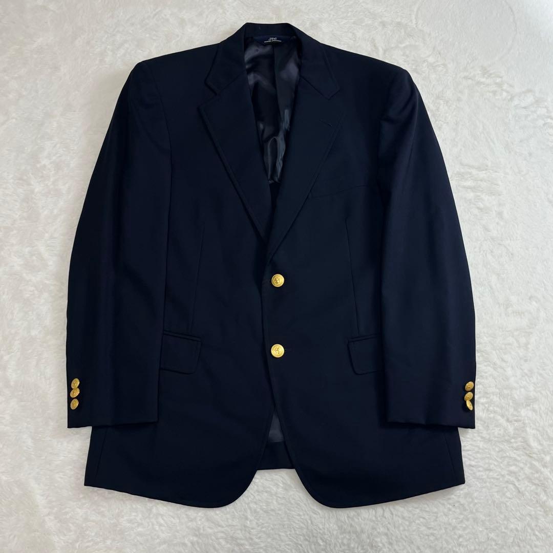 ブルックスブラザーズ 紺ブレ シングル ジャケット 金ボタン 346