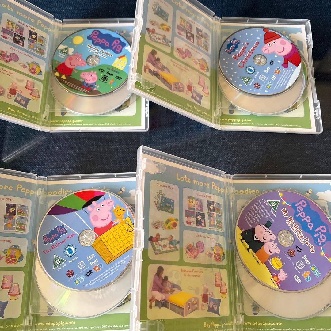Peppa Pig 12ディスクDVDボックスセット 英語
