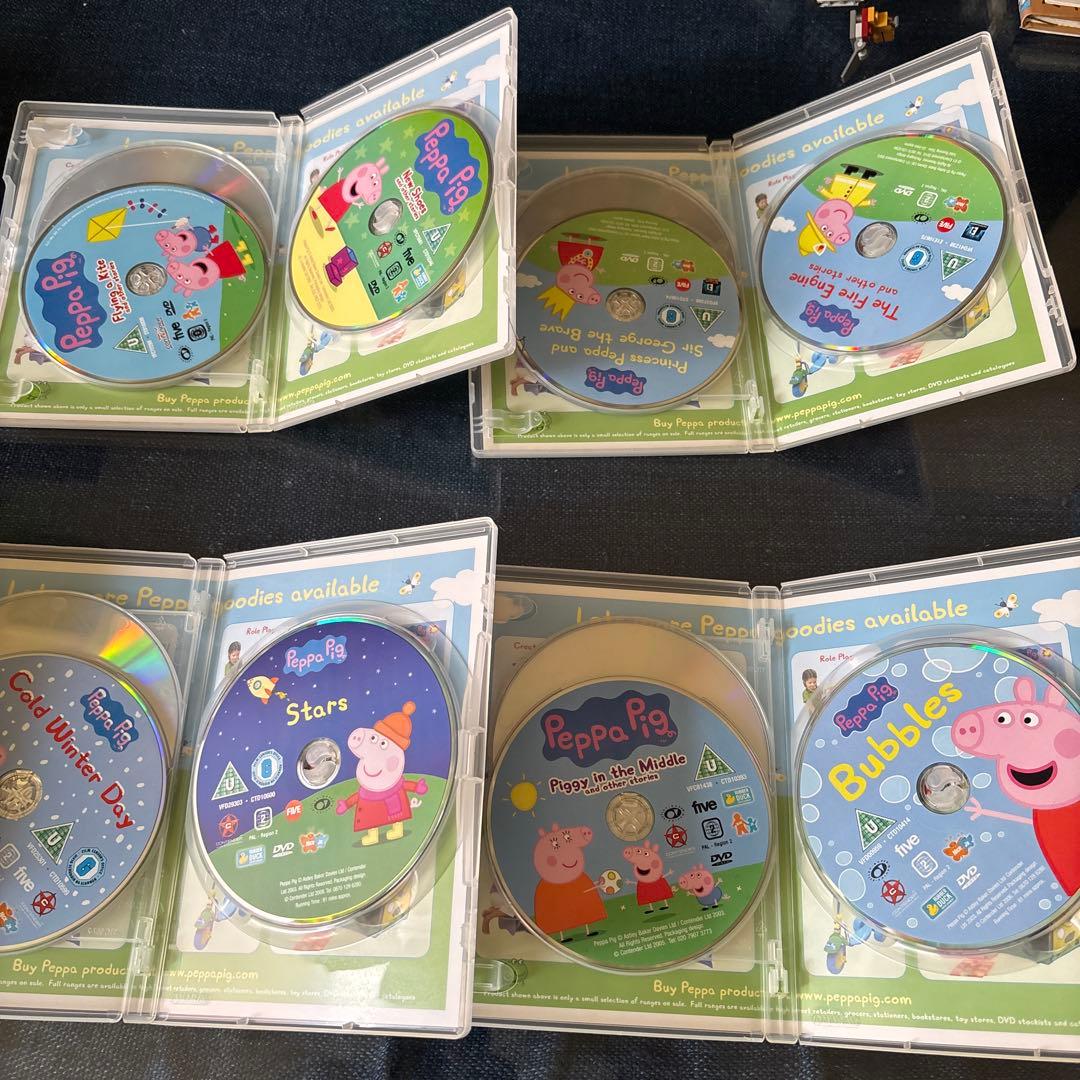 Peppa Pig 12ディスクDVDボックスセット 英語