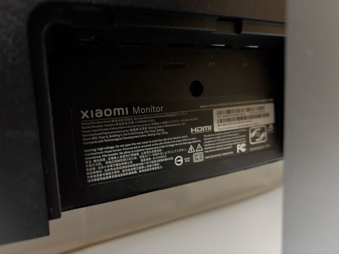 お*し様 xiaomi G34WQi ウルトラワイドモニター