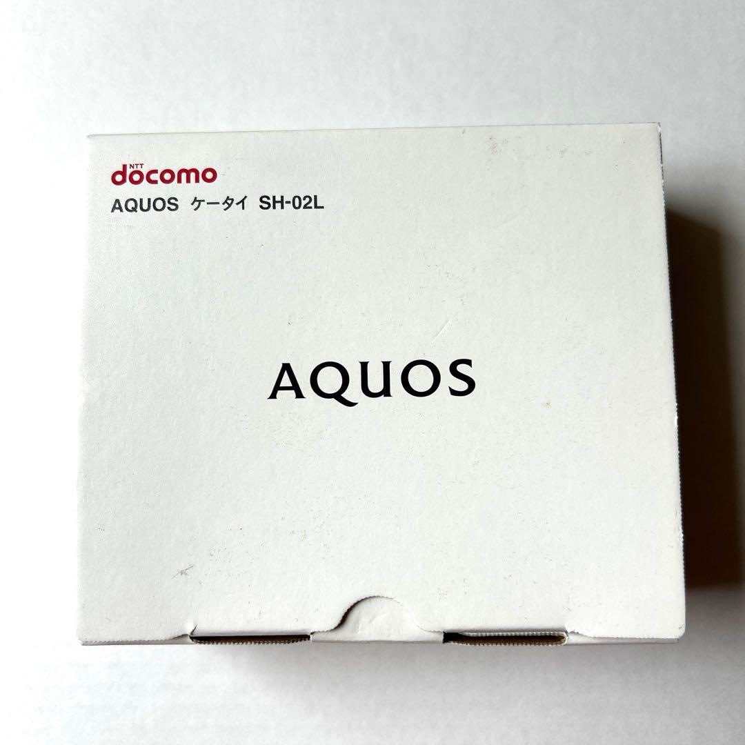★美品★ AQUOS ケータイ　SH-02L docomo 説明書付き