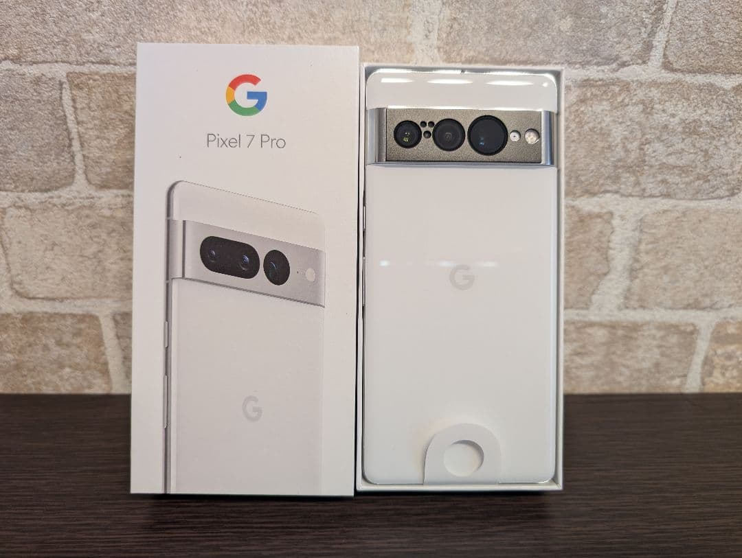 【ほぼ未使用】Google Pixel 7 Pro ホワイト おまけ付き
