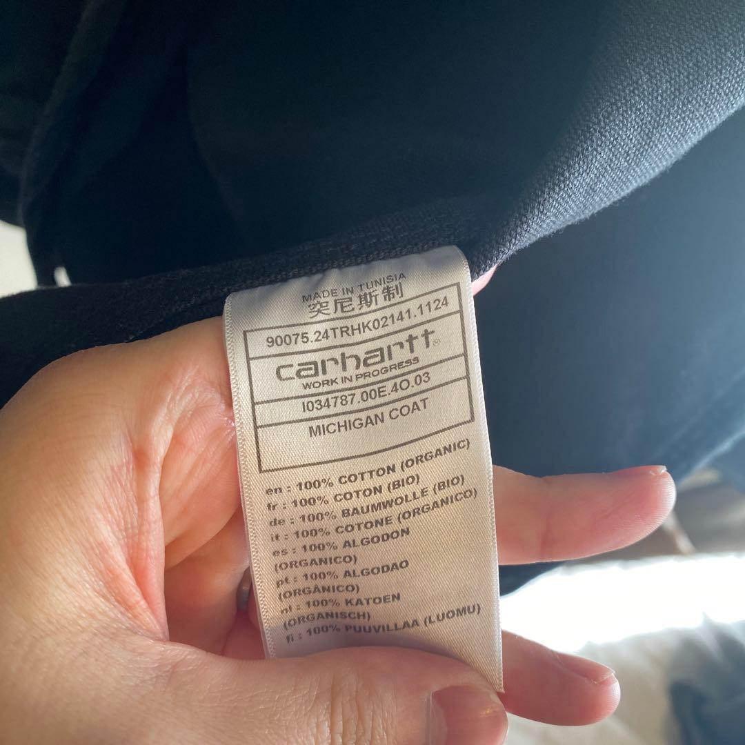 Carhartt wip カーハートミシガンコート ブラック Lサイズ