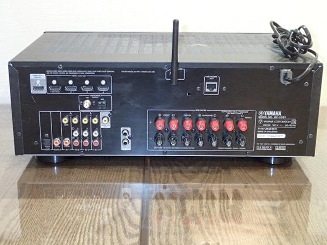 YAMAHA RX-V581 AVアンプ 快調良音・リモコン無し・アプリ便利です