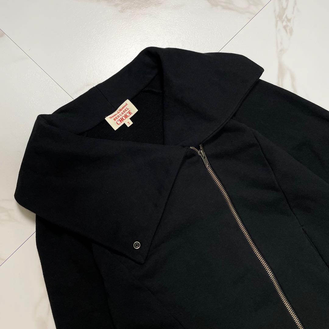 VivienneWestwood 変形ショールカラーブルゾン オーブ刺繍2way