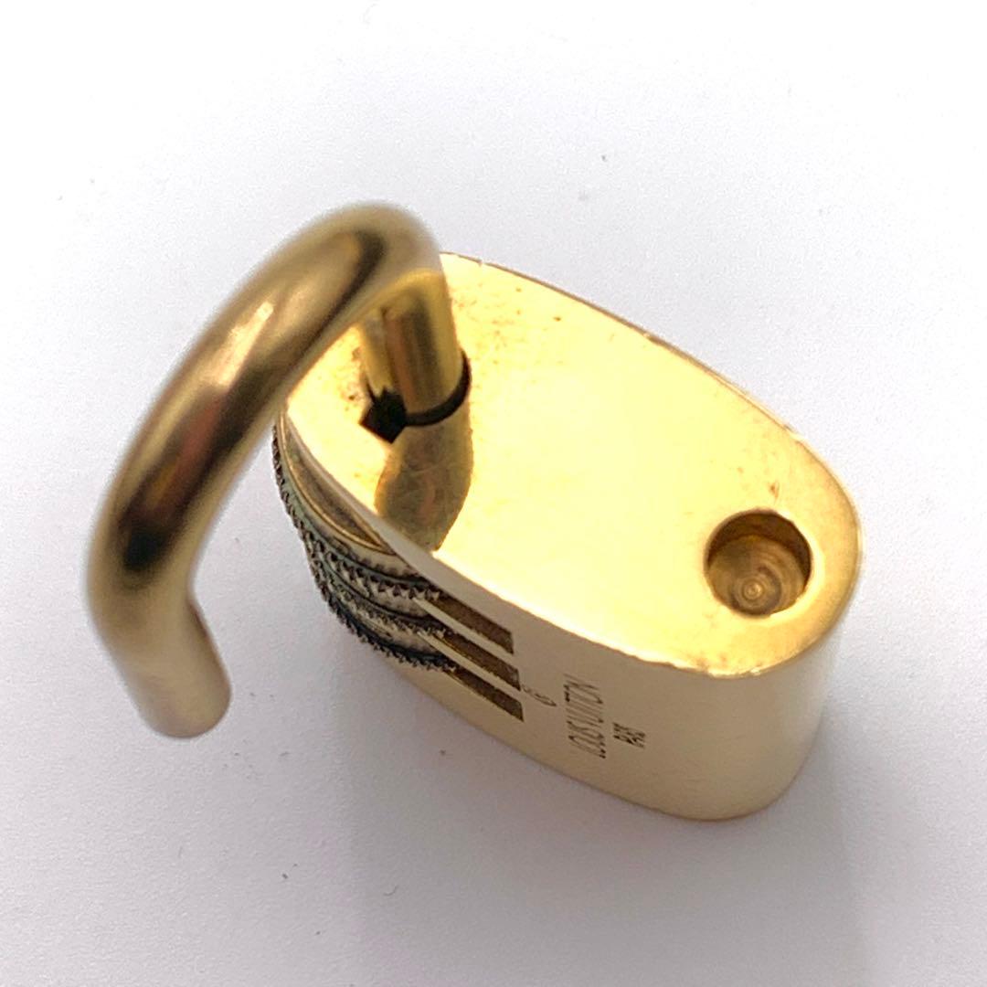 専用　　　　ルイヴィトン カデナ 南京錠　説明書付　ダイヤル式 ゴールド