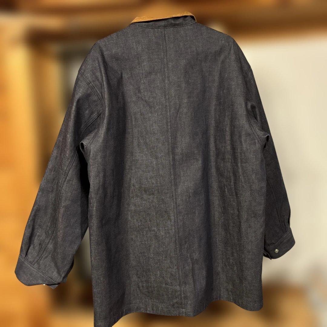 ジャケット・アウター WACKO MARIA LEE DENIM BOA COVERALL M