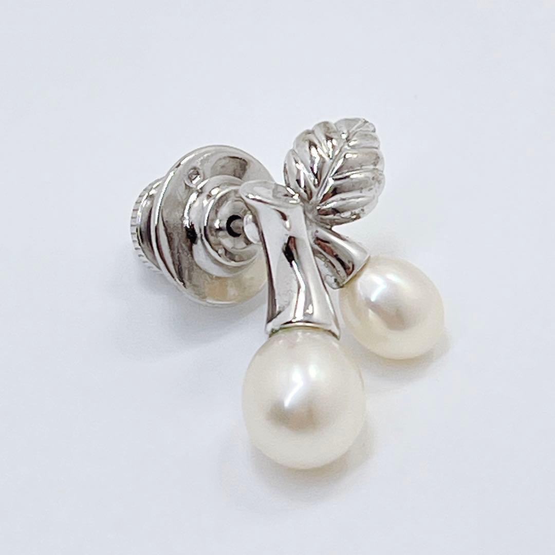 MIKIMOTO ミキモト パール　真珠　ピンブローチ ネクタイピン　タイピン