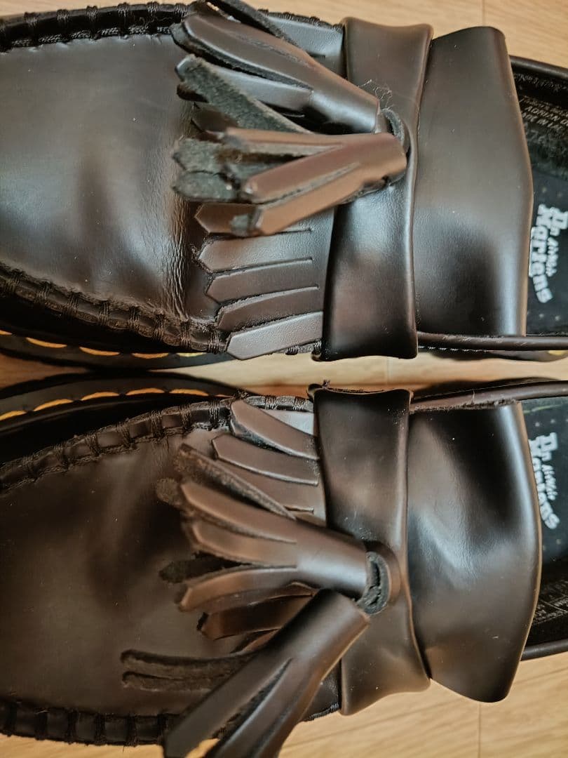 Dr. Martens 厚底 ローファーブラック UK5 ドクターマーチン