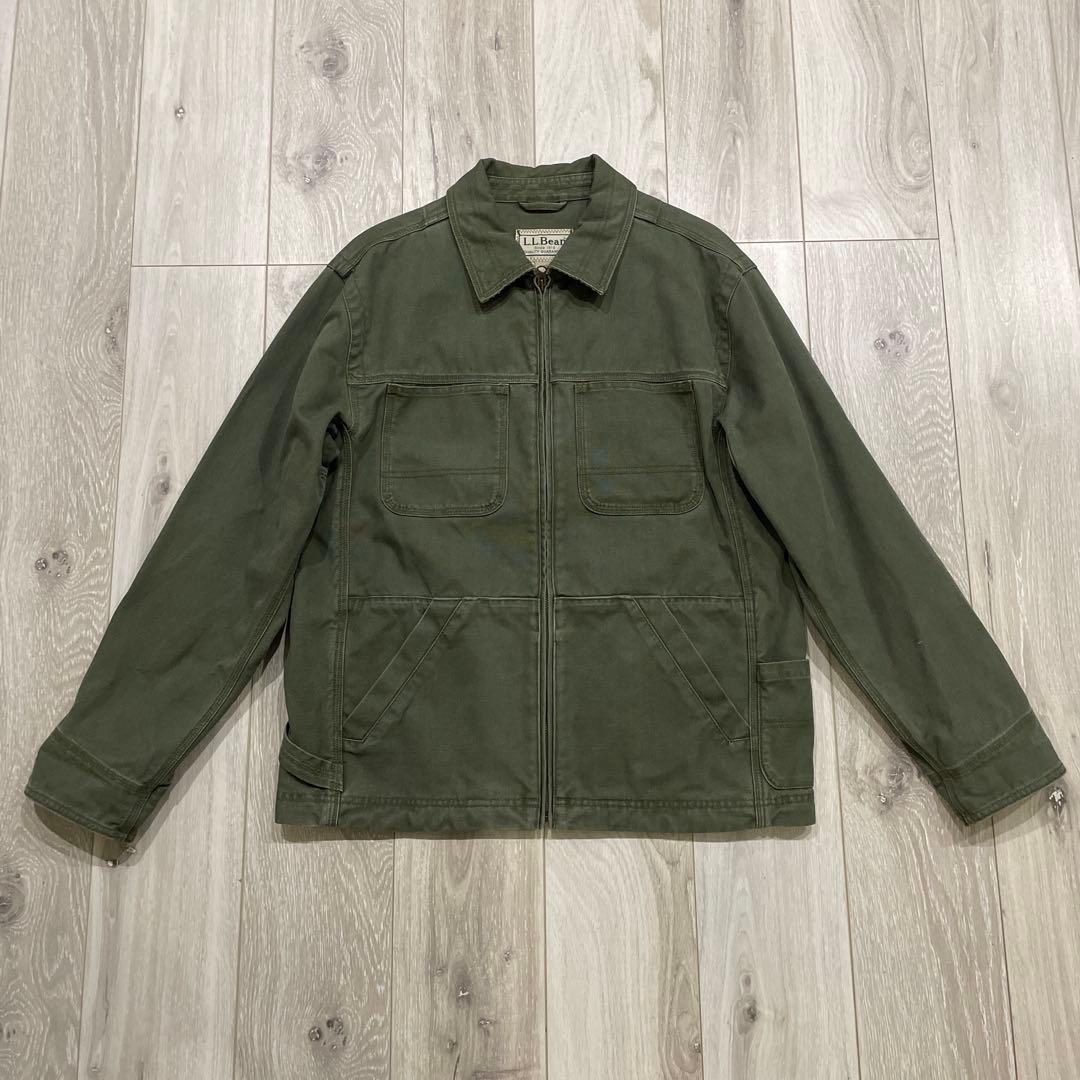 L.L.Bean ハンティングジャケット カバーオール ダックジャケット S