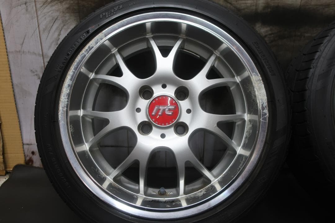 ITC 15×5.5J +45 PCD100 4穴 165/50R15 軽自動車