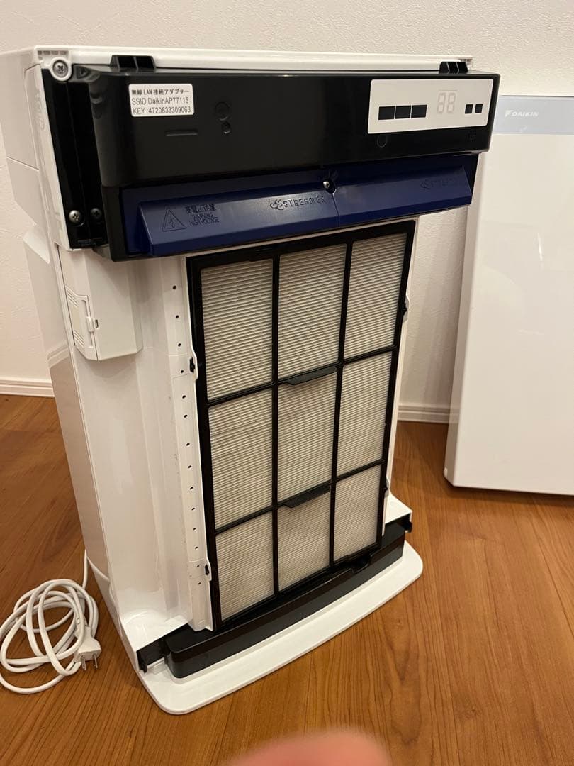 ダイキンストリーマ加湿機能付き空気清浄機