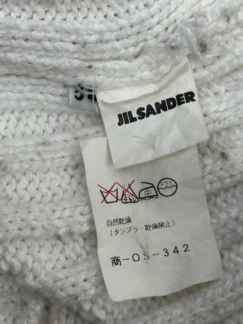 トップス JIL SANDER 00s Cotton V Neck Kint