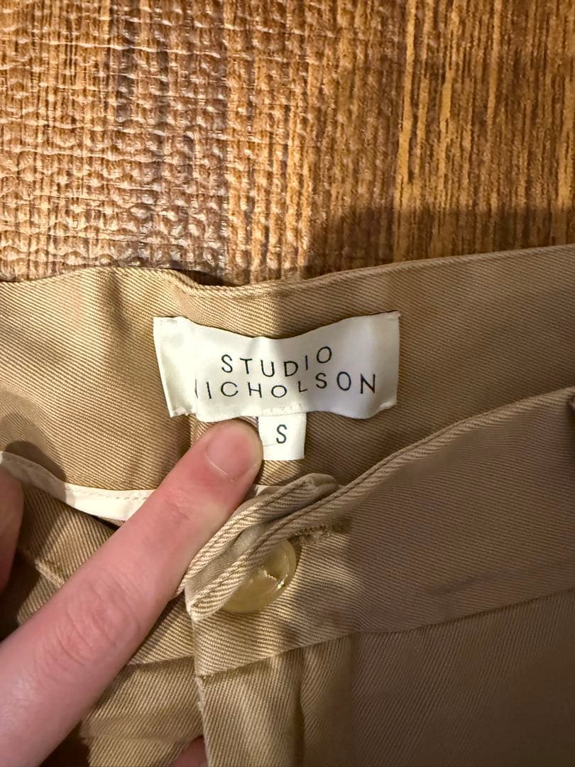 パンツ STUDIO NICHOLSON BRIDGES PANT