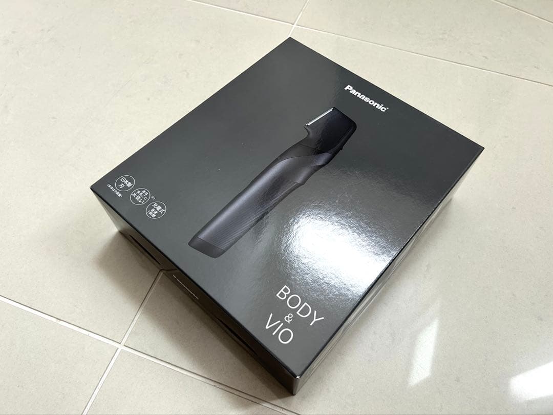 【新品】Panasonic BODY&VIO ER-GK82-K ボディトリマー