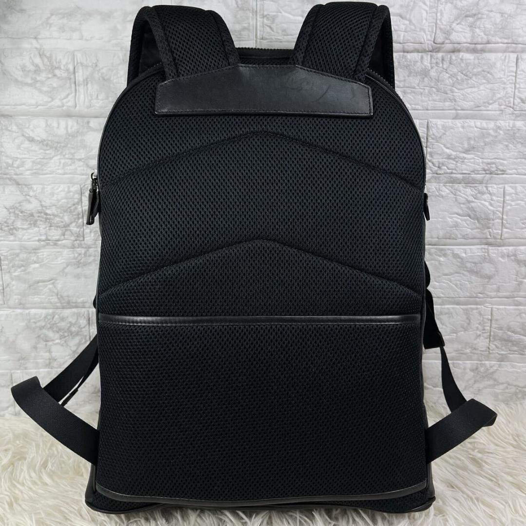 み*ふ様 【美品】COACHコーチ ブラック　ブラウン バックパック イーサン