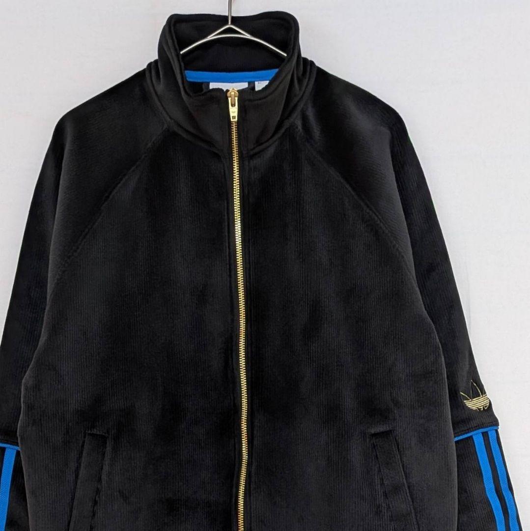 adidas アディダス TYSHAWN タイショーン ベロアトラックジャケット