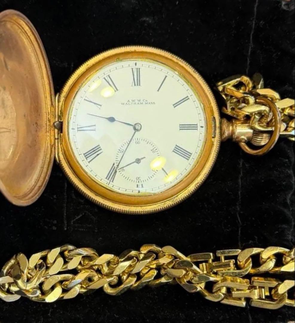 H*K様 Waltham 懐中時計　稼働中
