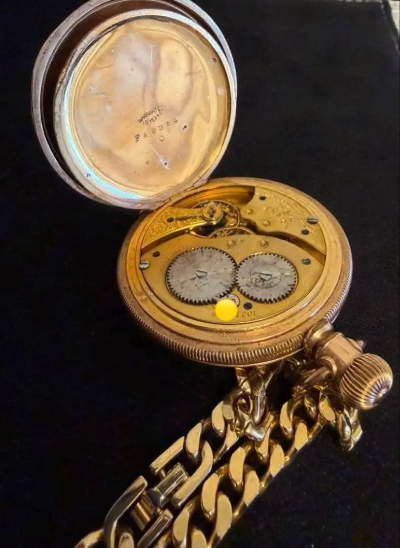 H*K様 Waltham 懐中時計　稼働中