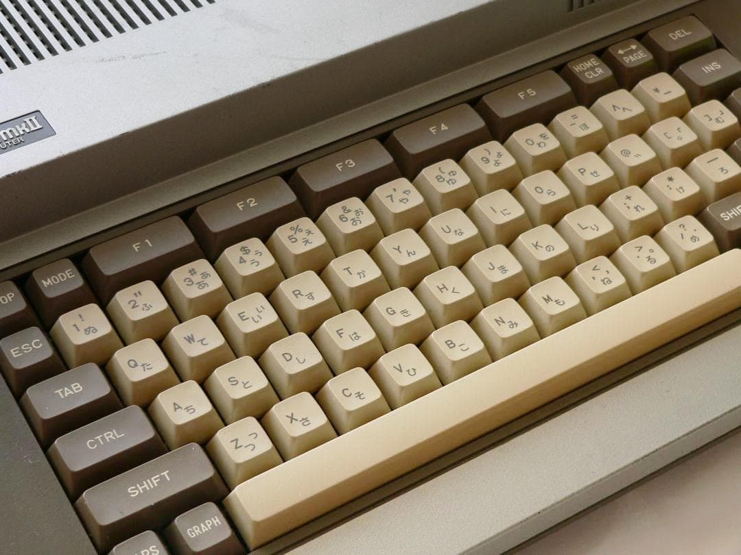 NEC PC-6001mkII メカニカルスイッチ フルメンテナンス 動作品