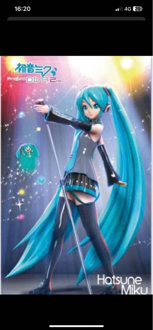 【激レア新品未開封】C78初音ミク等身大タペストリー