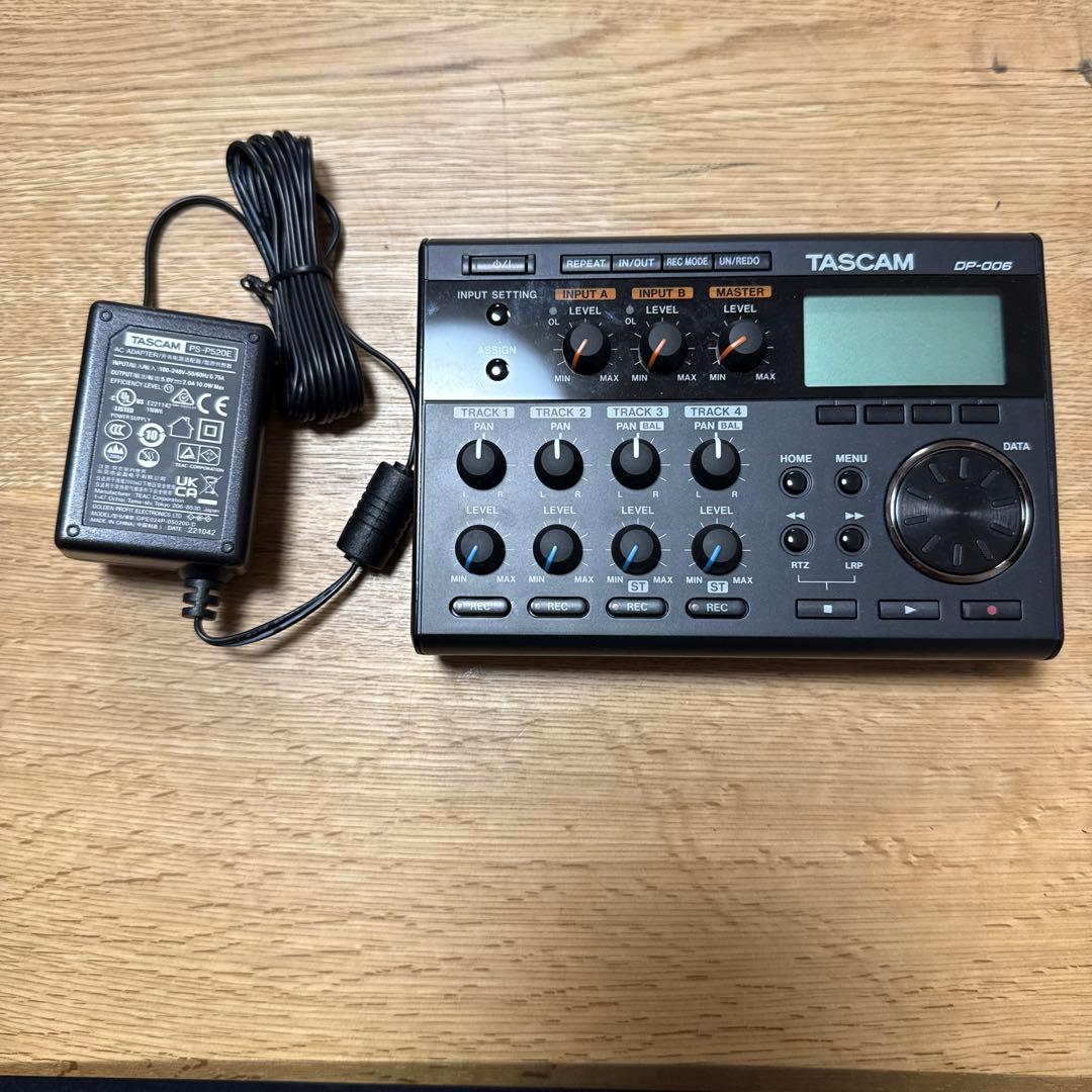 TASCAM DP-006 4トラックレコーダー