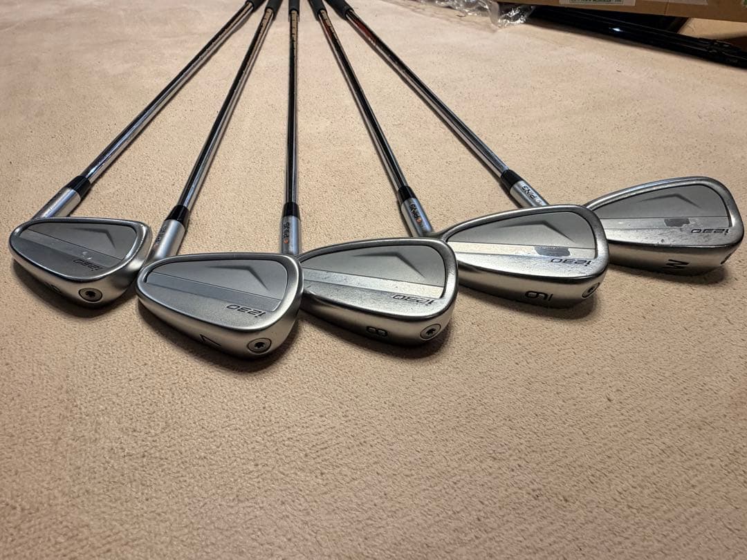 PING i230 アイアン 6i〜P オレンジ モーダス115S 番手ずらし