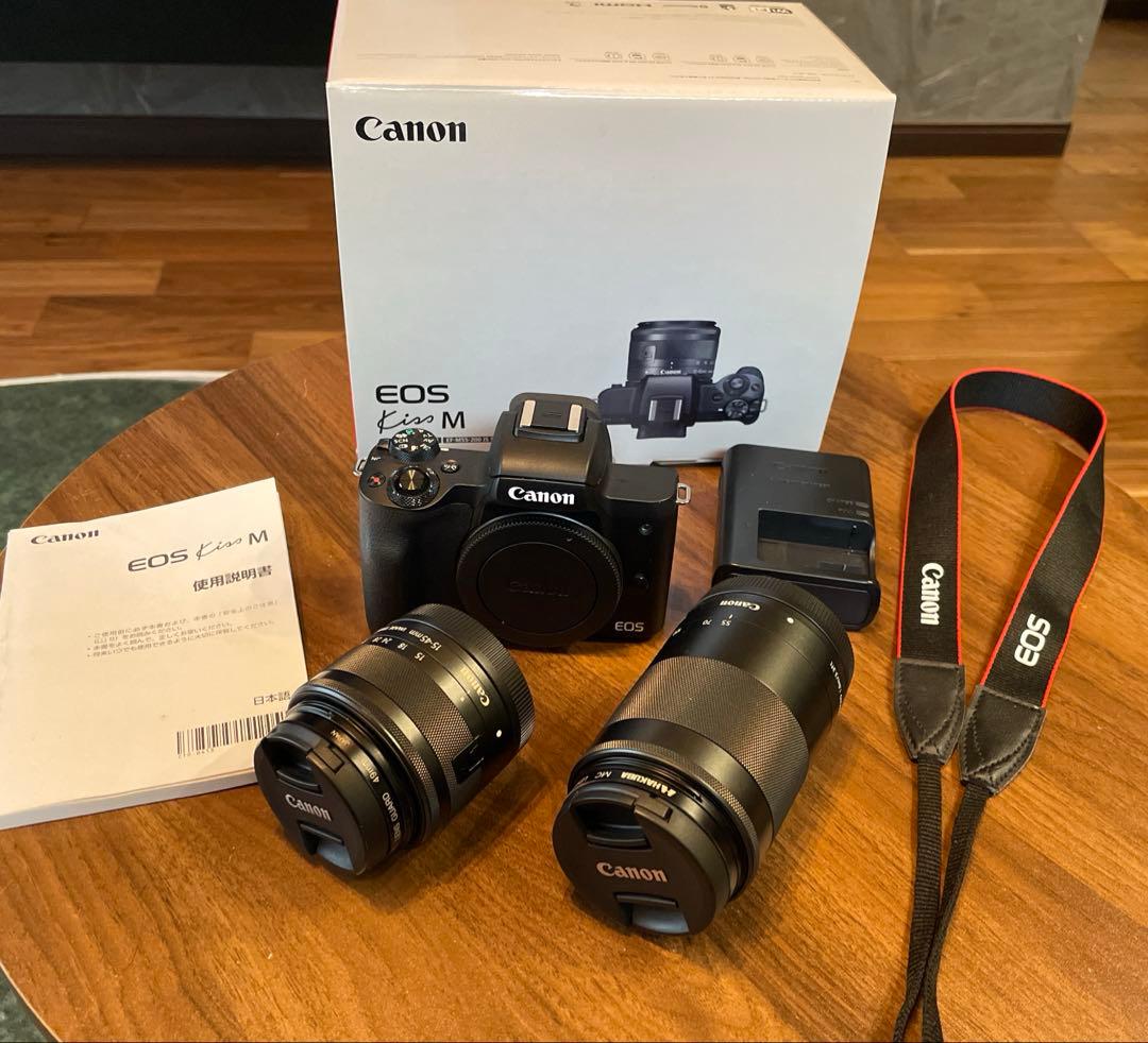 Canon EOS Kiss M ダブルズーム Wi-Fi