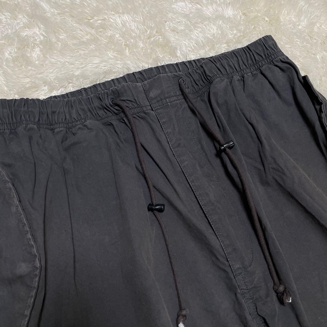 パンツ STUSSY NYCO OVER TROUSERS Washed BLACK