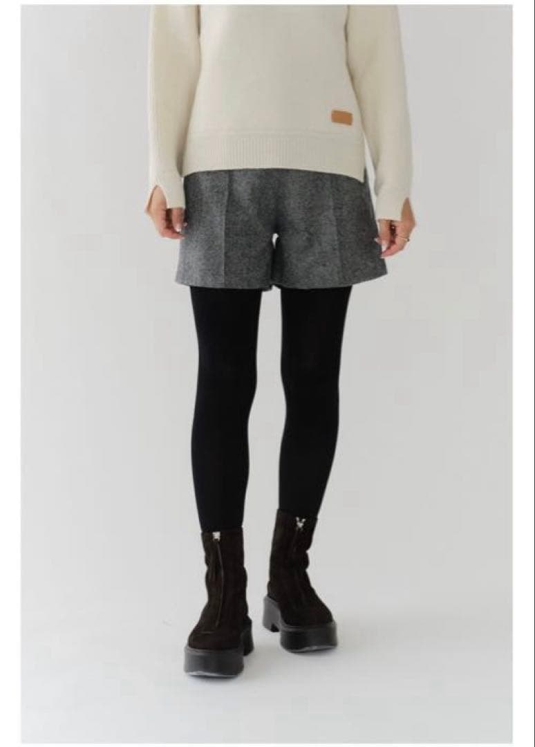 【yori】ウールショートパンツ