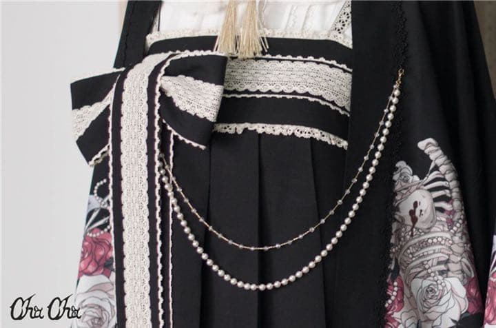 +starronron様+  和風ロリータ+愛と死+  赤いjsk+アクセサリー