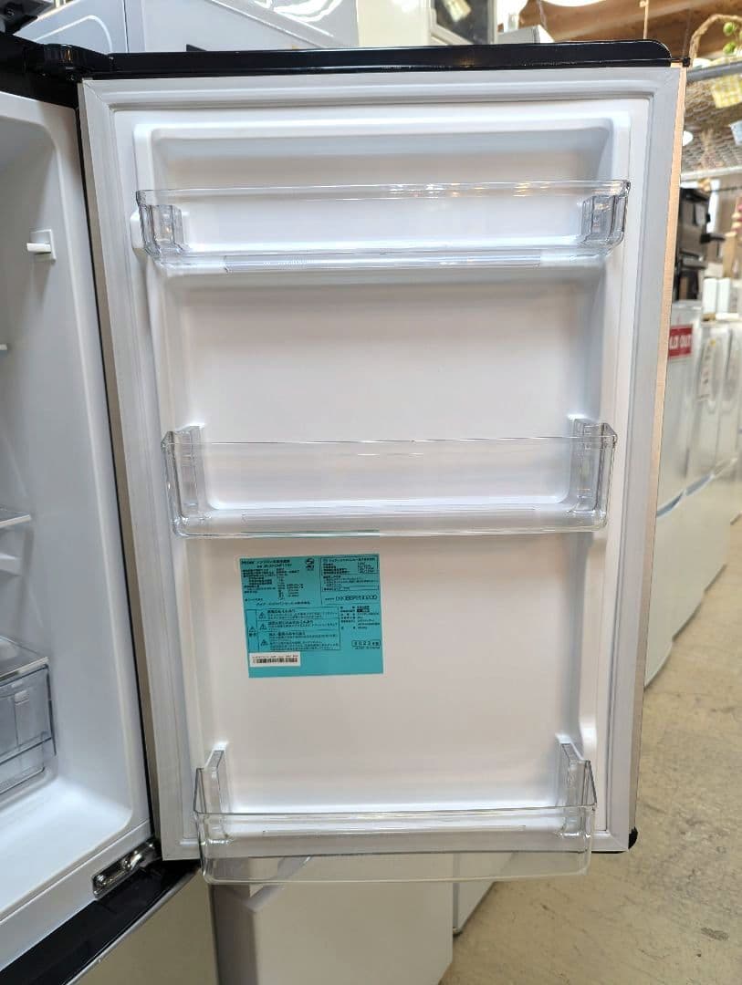 【Haier】ハイアール　冷蔵庫　2ドア　シルバー　2023年製　173L