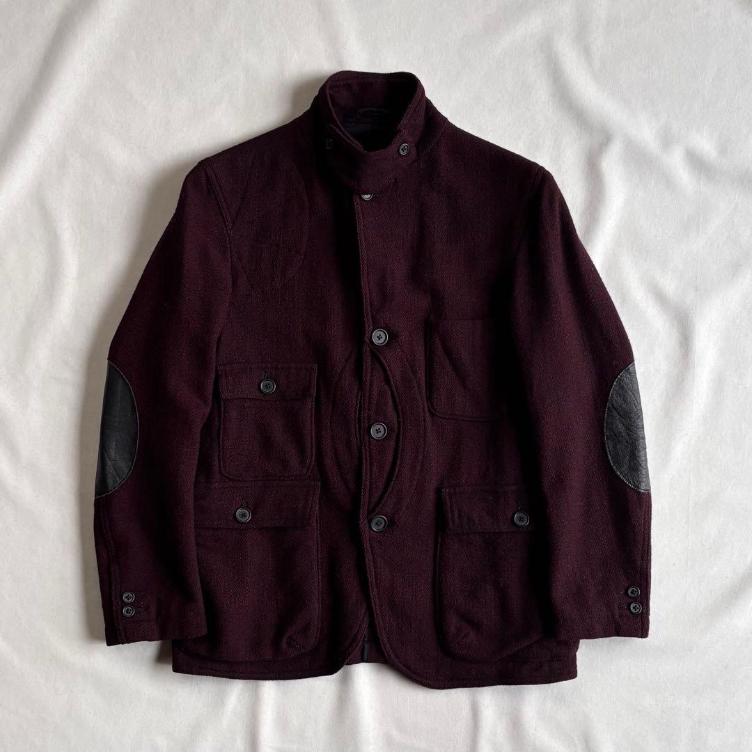 ジャケット・アウター 00s WOOLRICH half moon pocket wool JKT