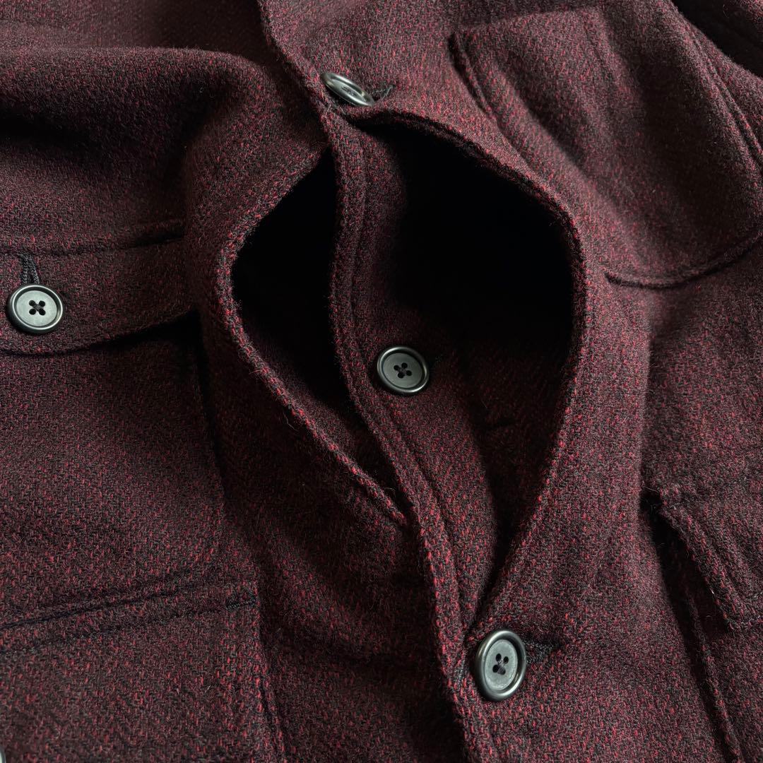 ジャケット・アウター 00s WOOLRICH half moon pocket wool JKT