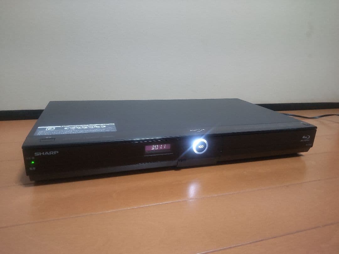 シャープ　AQUOS　BD―W520 500GB→1TB プチメンテ済み