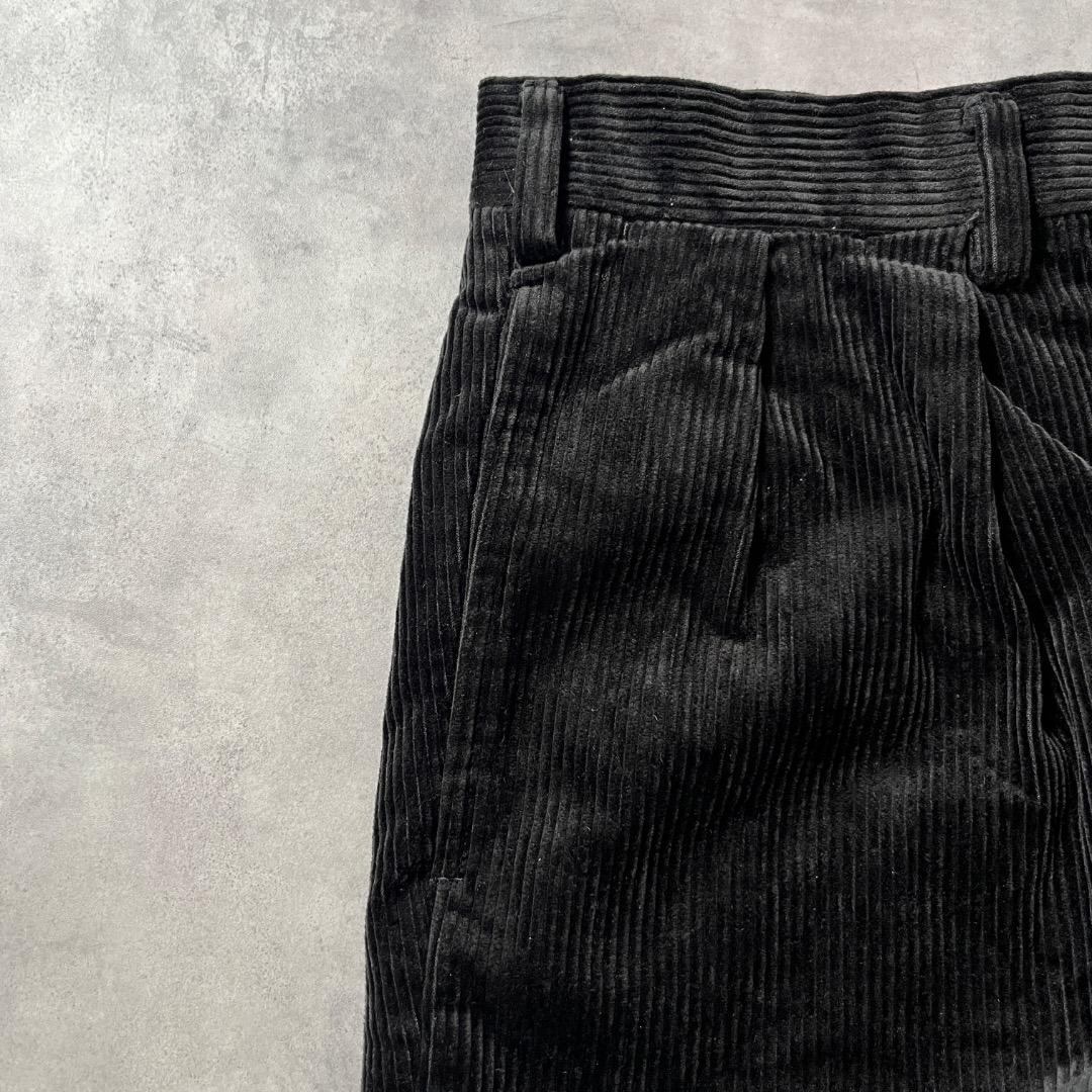 ポロバイ ラルフローレン W33 コーデュロイ ポロチノ 古着 黒 17066