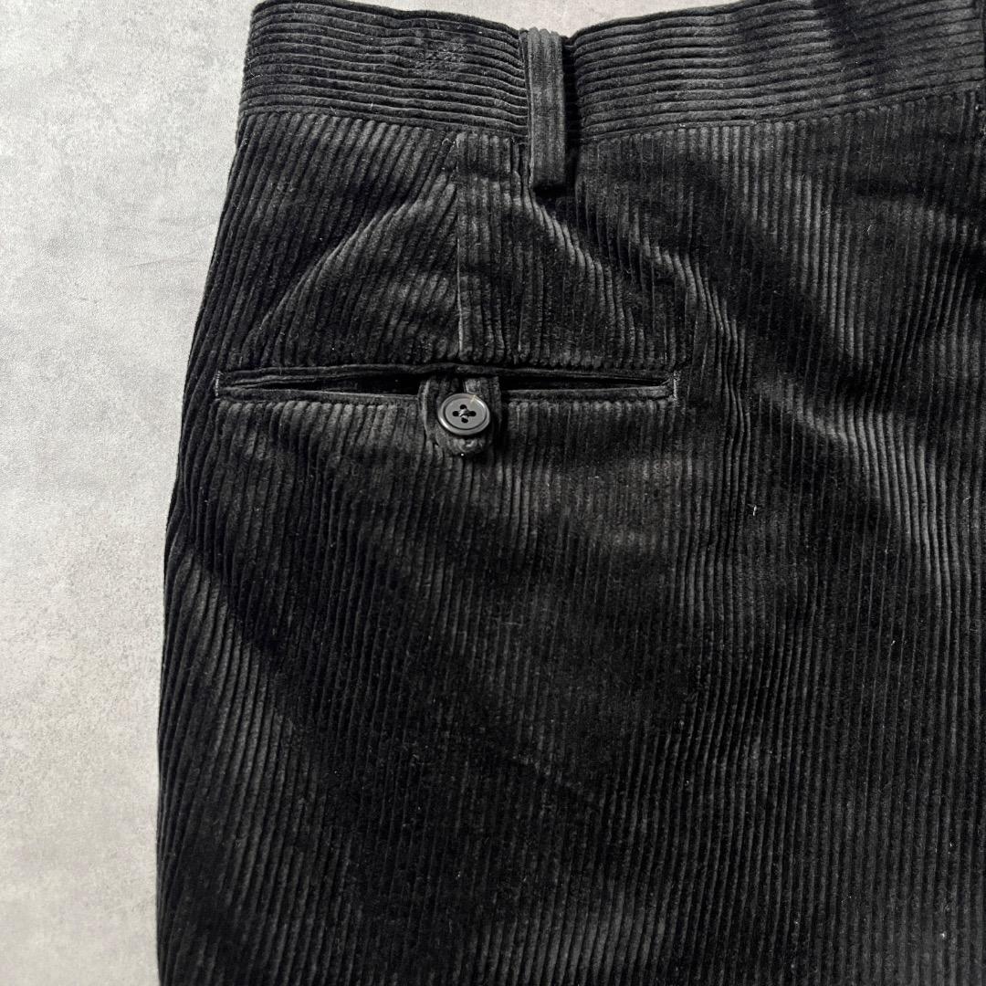ポロバイ ラルフローレン W33 コーデュロイ ポロチノ 古着 黒 17066