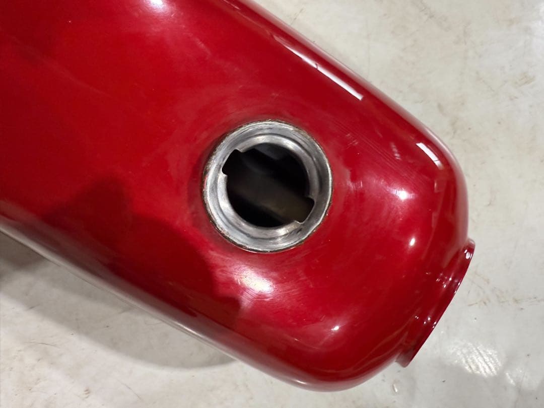 ノ*キ様 エイプ50.エイプ100 赤パールタンクキタコシートセット