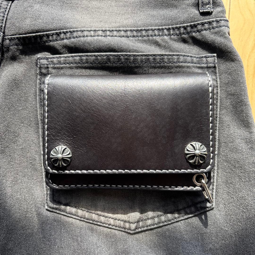 トラッカーウォレット　ショート　コンチョ　かつん　大特価セール適用