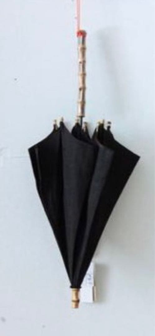 ツタエノヒガサ（長傘）麻：柿渋×泥染