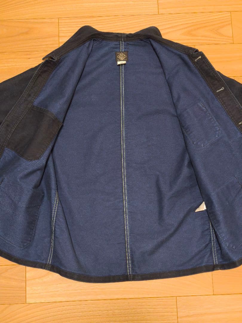 【美品】ポストオーバーオールズ フレンチカバーオール Pos-Travail S