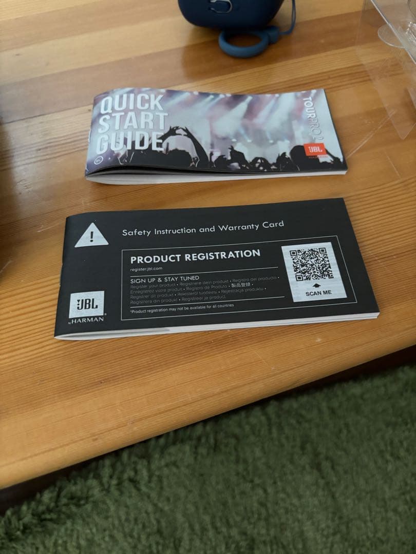 TOUR PRO 2 JBL 　充電ケース　ケースカバー　箱　説明書付き