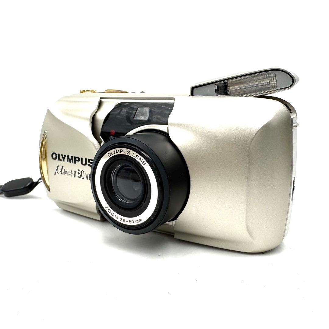 完動品 Olympus オリンパス mju ii 2 80 VF