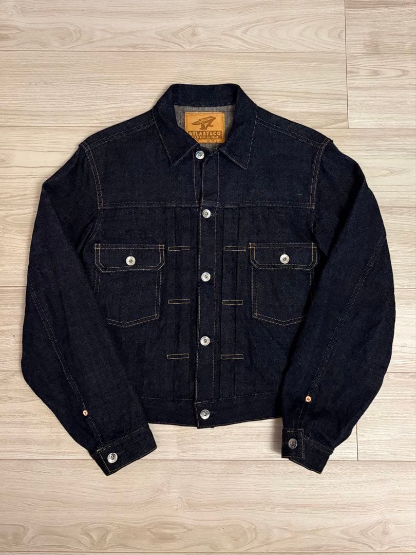 ATLAST&CO アットラスト 215 デニムジャケット 38 美品